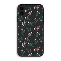 Small white flowers: iPhone 11 Biologisch afbreekbaar hoesje