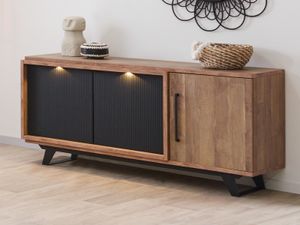 Dressoir TRENAZO 3 deuren old teck