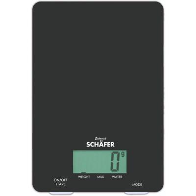Schäfer Digitale Keukenweegschaal Zwart