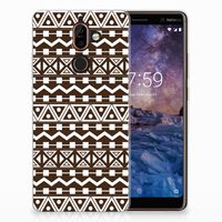 Nokia 7 Plus TPU bumper Aztec Brown - thumbnail