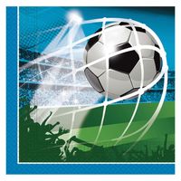Globos Papieren servetten fsc voetbal fans, 20st.