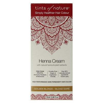 Tints Of Nature Henna cream golden blond semi permanent