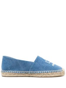 ISABEL MARANT espadrilles à logo brodé - Bleu