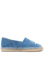 ISABEL MARANT espadrilles à logo brodé - Bleu