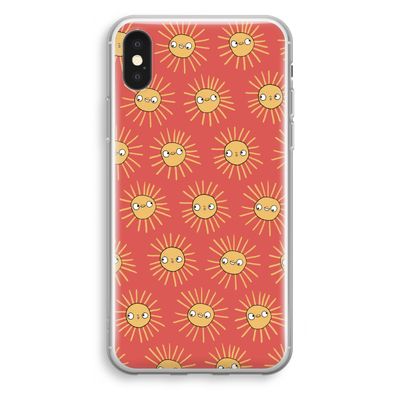 Zon: iPhone XS Transparant Hoesje