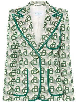 Casablanca blazer cœur - Vert