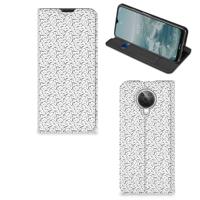 Nokia G10 | G20 | Hoesje met Magneet | Stripes Dots