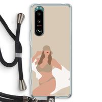 One of a kind: Sony Xperia 5 III Transparant Hoesje met koord