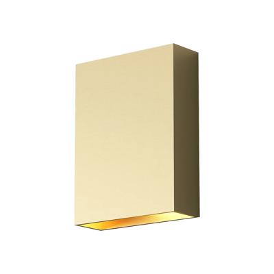 Artdelight Wandlamp Memphis H 16 cm mat goud