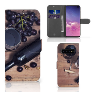 Samsung Galaxy S10 Plus Book Cover Wijn