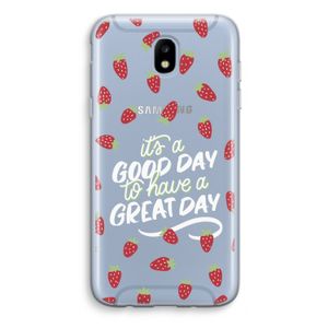 Don't forget to have a great day: Samsung Galaxy J5 (2017) Transparant Hoesje