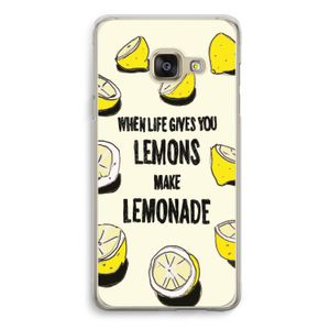 Lemonade: Samsung Galaxy A3 (2016) Transparant Hoesje