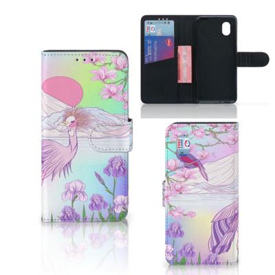 Alcatel 1B (2020) | Telefoonhoesje | Met pasjeshouder | Bird