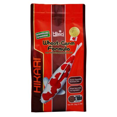Hikari Wheat-Germ Mini Koivoer 2kg - Vitaminerijk, Voor Alle Seizoenen, Ideale Vijvervis Voeding