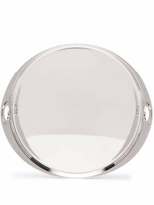 Christofle plateau Oh rond (40 cm) - Argent