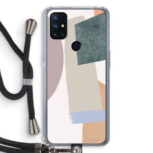 Lindo: OnePlus Nord N10 5G Transparant Hoesje met koord