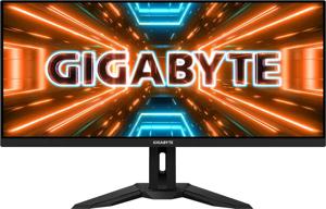 Gigabyte M34WQ 86,4 cm (34") 3440 x 1440 Pixels 2K Ultra HD LED Zwart