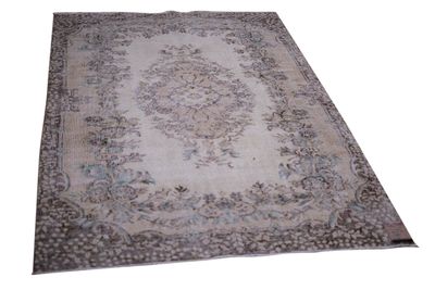 Vintage vloerkleed beige nr.19252 282cm x 172cm Vintage vloerkleed beige nr.19252 282cm x 172cm