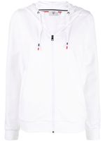 Rossignol hoodie zippé à logo imprimé - Blanc