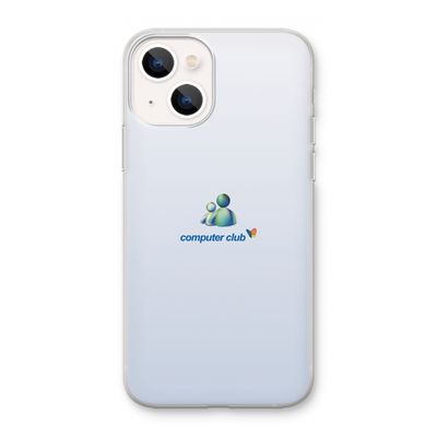 MSN: iPhone 13 mini Transparant Hoesje