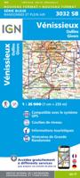 Wandelkaart - Topografische kaart 3032 SB - Serie Bleue Vénissieux, Oullins, Givors | IGN - Institut Géographique National
