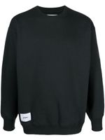 WTAPS sweat Cut&Sewn All 01 en coton - Noir - thumbnail