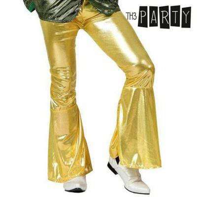 Broeken voor Volwassenen Th3 Party Gouden - Maat: XL - Maat: XL