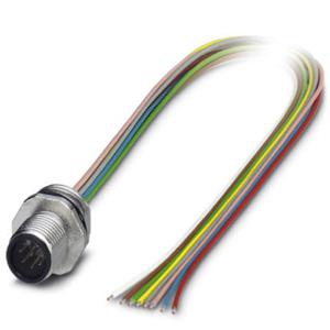 Phoenix Contact 1513774 Sensor/actuator inbouwconnector M12 Aantal polen: 8 Stekker, inbouw 0.50 m 1 stuk(s)