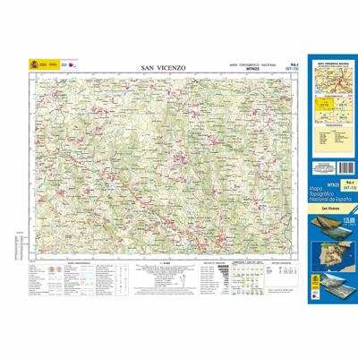 Topografische kaart 94-I San Vicenzo | CNIG - Instituto Geográfico Nacional