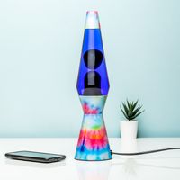 Bullet Lavalamp Met Tie Dye Design - thumbnail