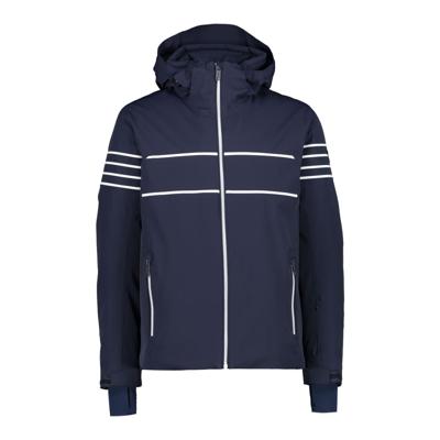 CMP Zip Hood Heren Wintersportjas Black Blue 54