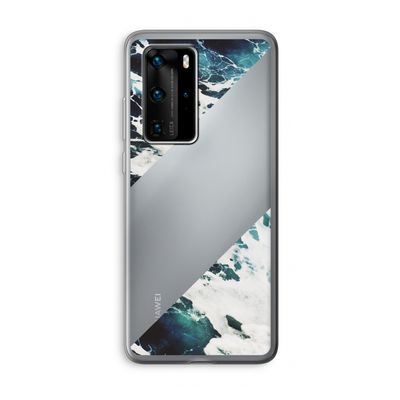 Golven: Huawei P40 Pro Transparant Hoesje
