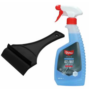 Ruitenontdooier spray - voor auto - 500 ml - antivries sprays - winter/vorst - incl. ijskrabber