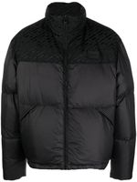 Versace doudoune à fermeture zippée - Noir