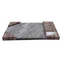 No Brand Snijplank marmer wit 21 x 29 cm | 2 stuks