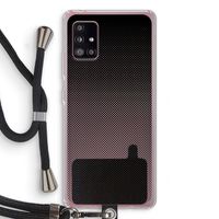 Musketon Halftone: Samsung Galaxy A51 5G Transparant Hoesje met koord