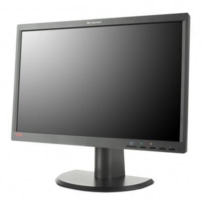 Lenovo ThinkVision LT2452p - 24 inch - 1920x1200 - DP - DVI - VGA - Zwart - Zonder voet