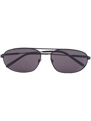 Saint Laurent Eyewear lunettes de soleil SL 561 Edgy à monture pilote - Noir