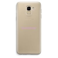 kwetsbaar: Samsung Galaxy J6 (2018) Transparant Hoesje