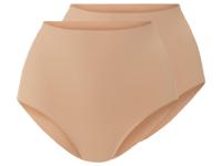 esmara 2 dames slips (L (44/46), Beige)