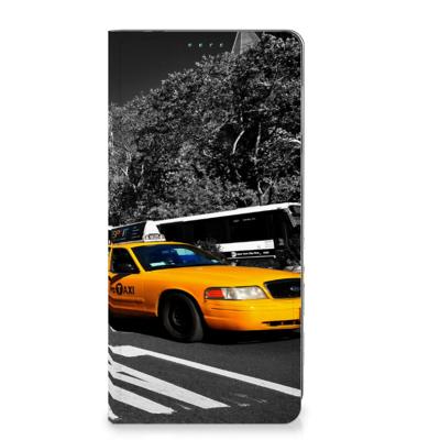 Motorola Moto E13 4G | Book Cover | New York Taxi