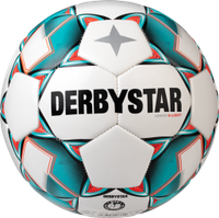 Derbystar Voetbal Junior S-Light V20 wit groen zwart 1722 - thumbnail