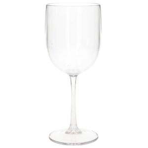 Onbreekbaar wijnglas transparant kunststof 48 cl/480 ml - Wijnglazen