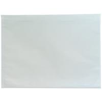 1000 Paklijstenveloppen A5 225x165mm transparant PP
