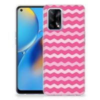 OPPO A74 4G | TPU bumper | Waves Pink
