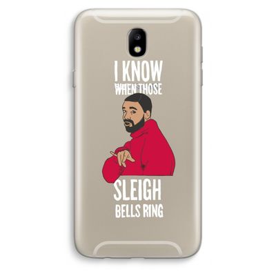 Sleigh Bells Ring: Samsung Galaxy J7 (2017) Transparant Hoesje
