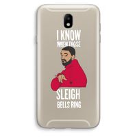 Sleigh Bells Ring: Samsung Galaxy J7 (2017) Transparant Hoesje