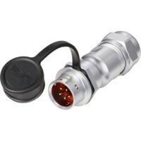 Weipu SF1211/P5 II Ronde connector Stekker, recht Totaal aantal polen: 5 Serie (ronde connectoren): SF12 1 stuk(s)