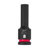 Milwaukee ShockWave™ Krachtdop 1/2" | lang | 8mm - 4932480326