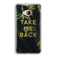 Take me back: HTC U Play Transparant Hoesje